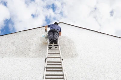 Peinture extérieure à Monfréville — façades et ravalement